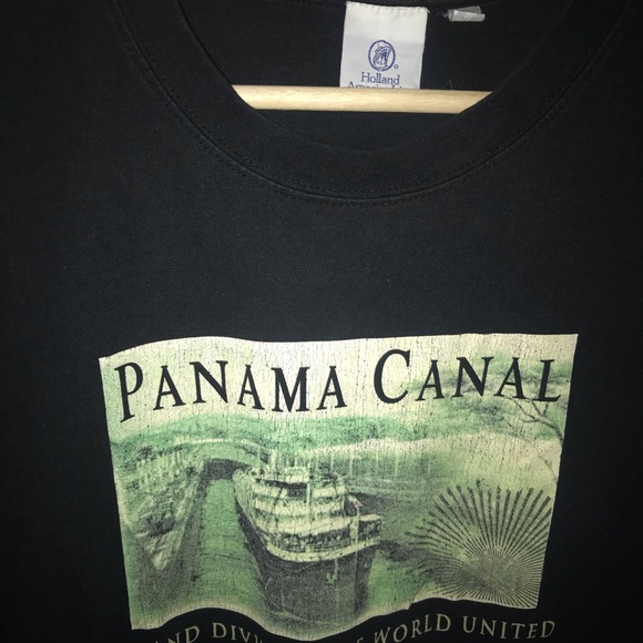 Land divided Vintage tee Holland airlines - Picture 2 of 3